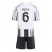 Juventus Lloyd Kelly #6 Hjemmedraktsett Barn 2025-26 Korte ermer (+ Korte bukser)
